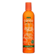 Orange Cantu Conditioning Creamy Hair Lotion 355ml bottle with white text and orange cap.