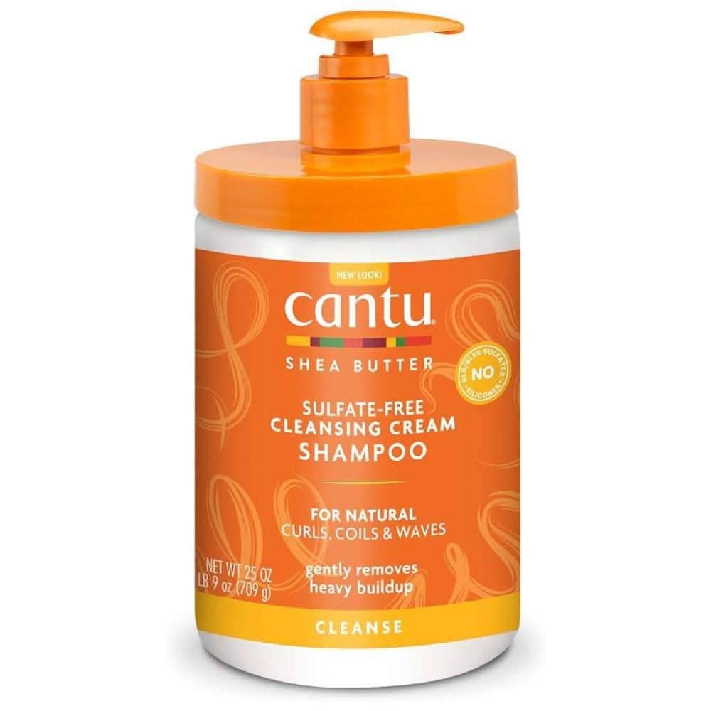 Cantu Shea Butter for Natural Hair Cleansing Cream Shampoo-Clarifying Shampoo-Aladin Beauty