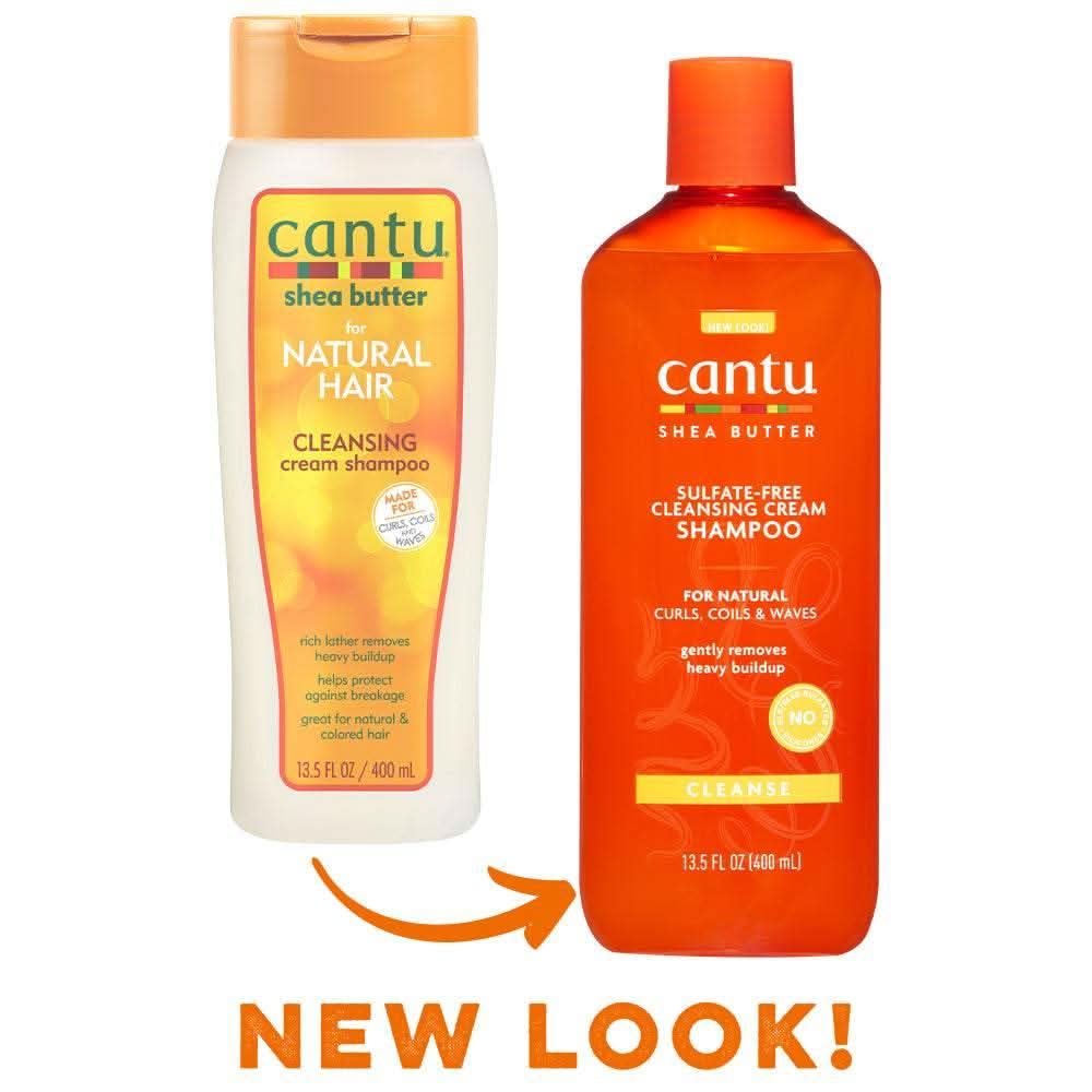 Cantu Shea Butter for Natural Hair Cleansing Cream Shampoo-Clarifying Shampoo-Aladin Beauty