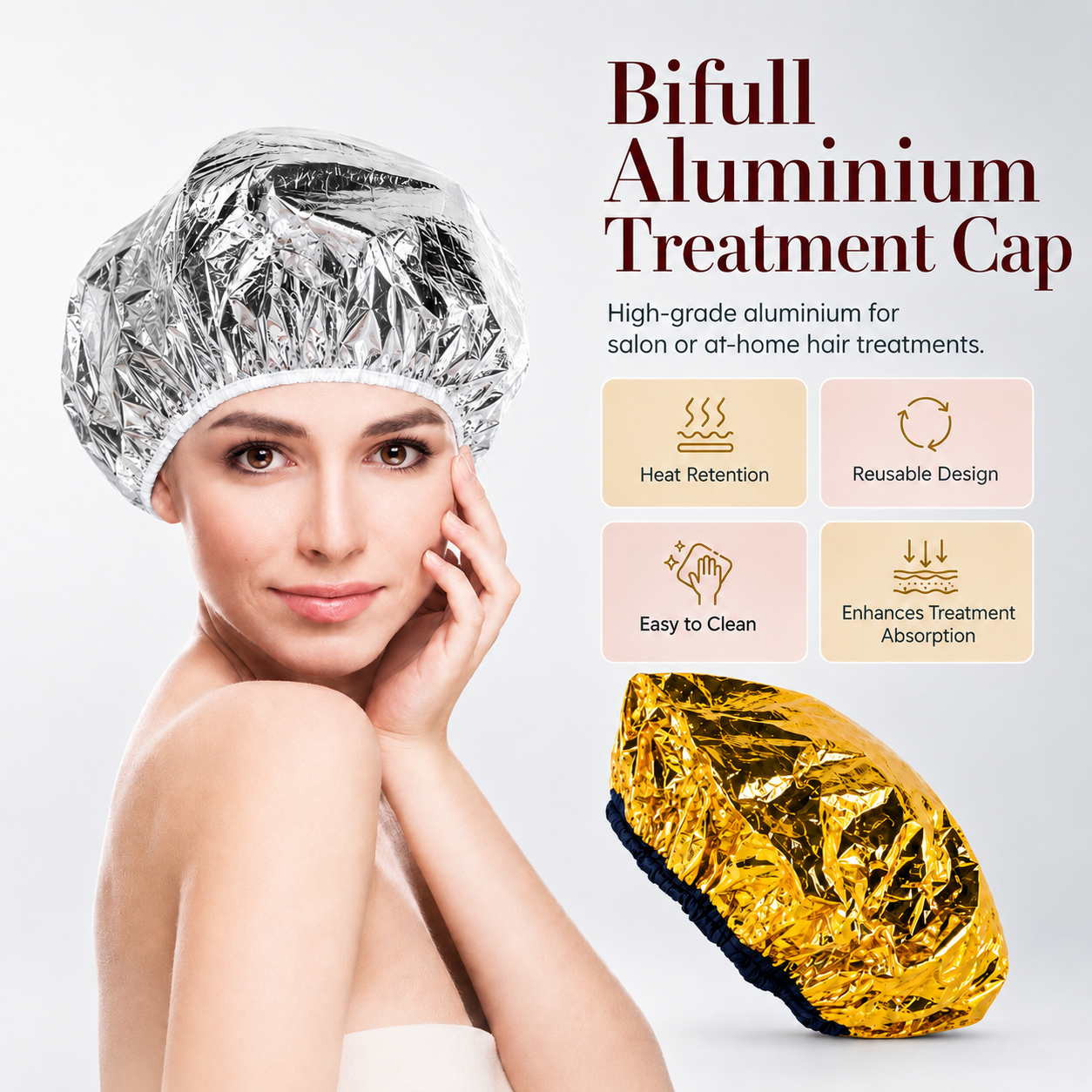 Bifull Aluminum Treatment Cap