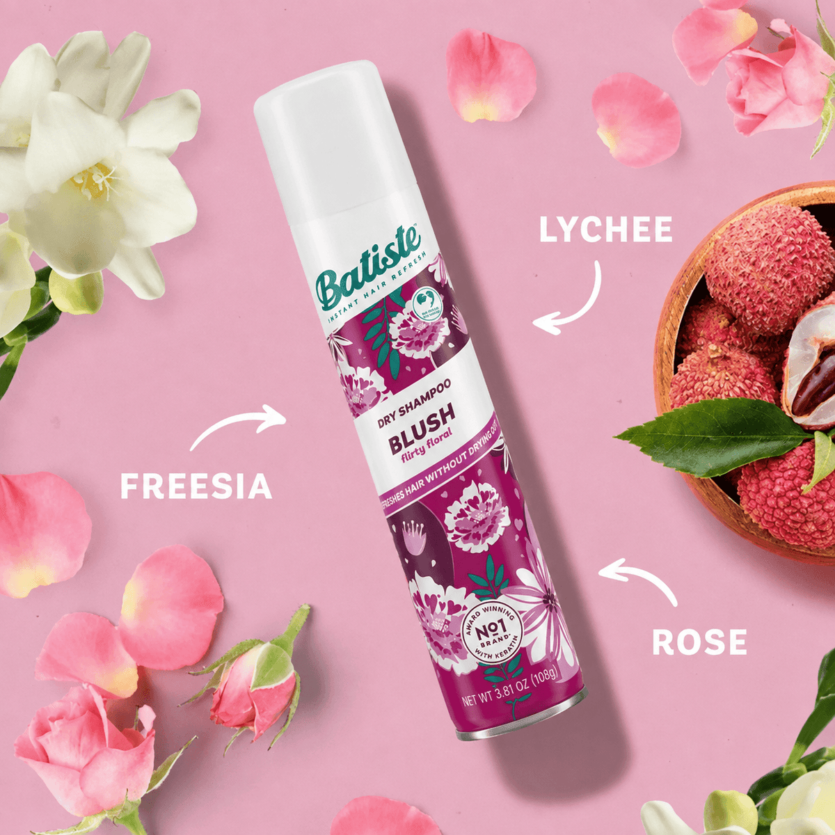 Batiste Dry Shampoo Blush 200ml