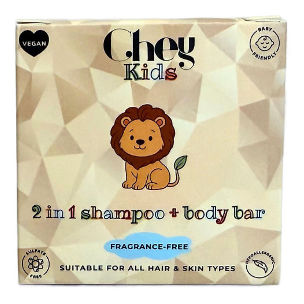 Chey Haircare Kids 2 in 1 Shampoo + Body Bar