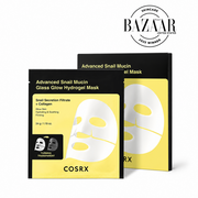 Cosrx Advanced Snail Mucin Glass Glow Hydrogel Face Masks 34g | Pack Of 3