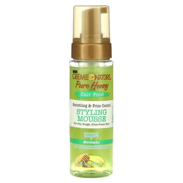 Creme of Nature Pure Honey Hair Food Avocado Mousse 3S 7oz - Aladin Beauty