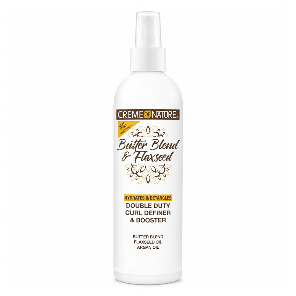 Creme of Nature Butter Blend & Flaxseed Curl Definer Booster 12oz