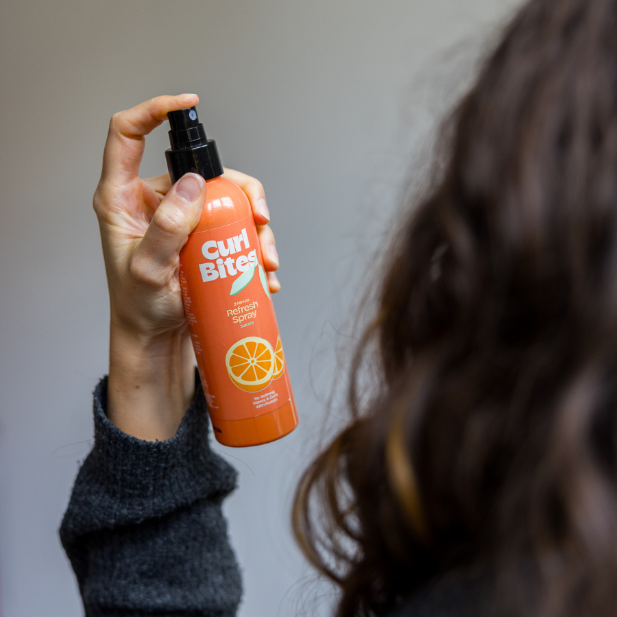 Curl Bites 2 Minutes Refresh Spray 200ml-Curl Refresher-Aladin Beauty