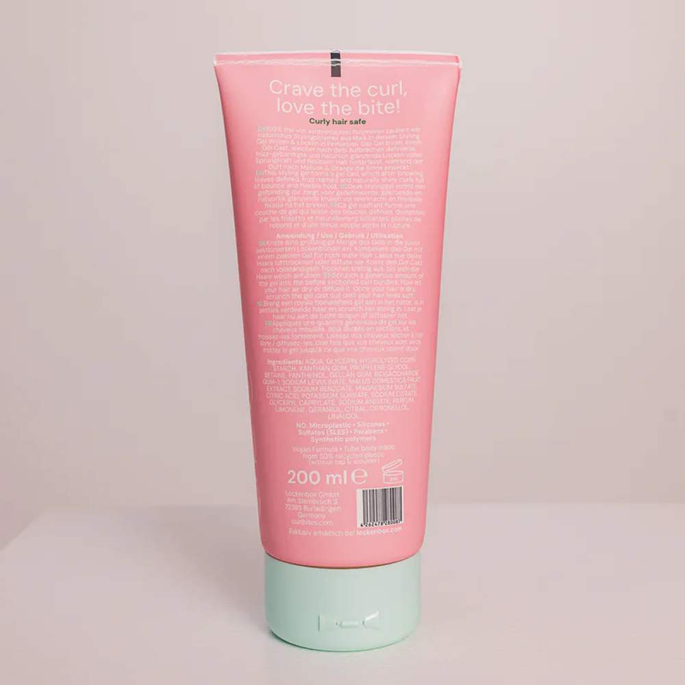 Curl Bites Volume & Hold Scrunching Gel 200ml-Gel-Aladin Beauty
