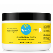 Curls Blueberry Bliss Reparative Hair Mask 240ml-Hair Mask-Aladin Beauty