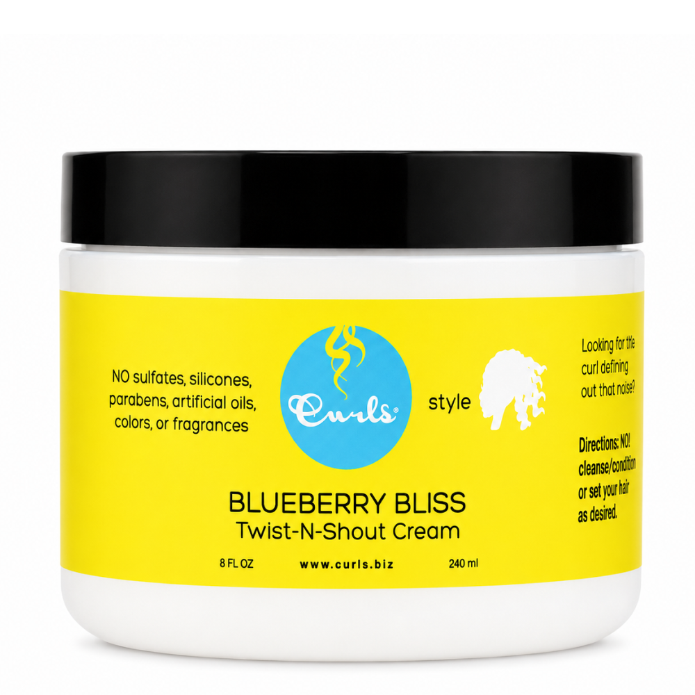 Curls Blueberry Bliss Twist N Shout Cream 240ml