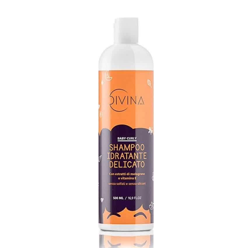 Divina BLK Baby Curly Delicate Hydrating Shampoo Kids 500ml-Moisturizing Shampoo-Aladin Beauty
