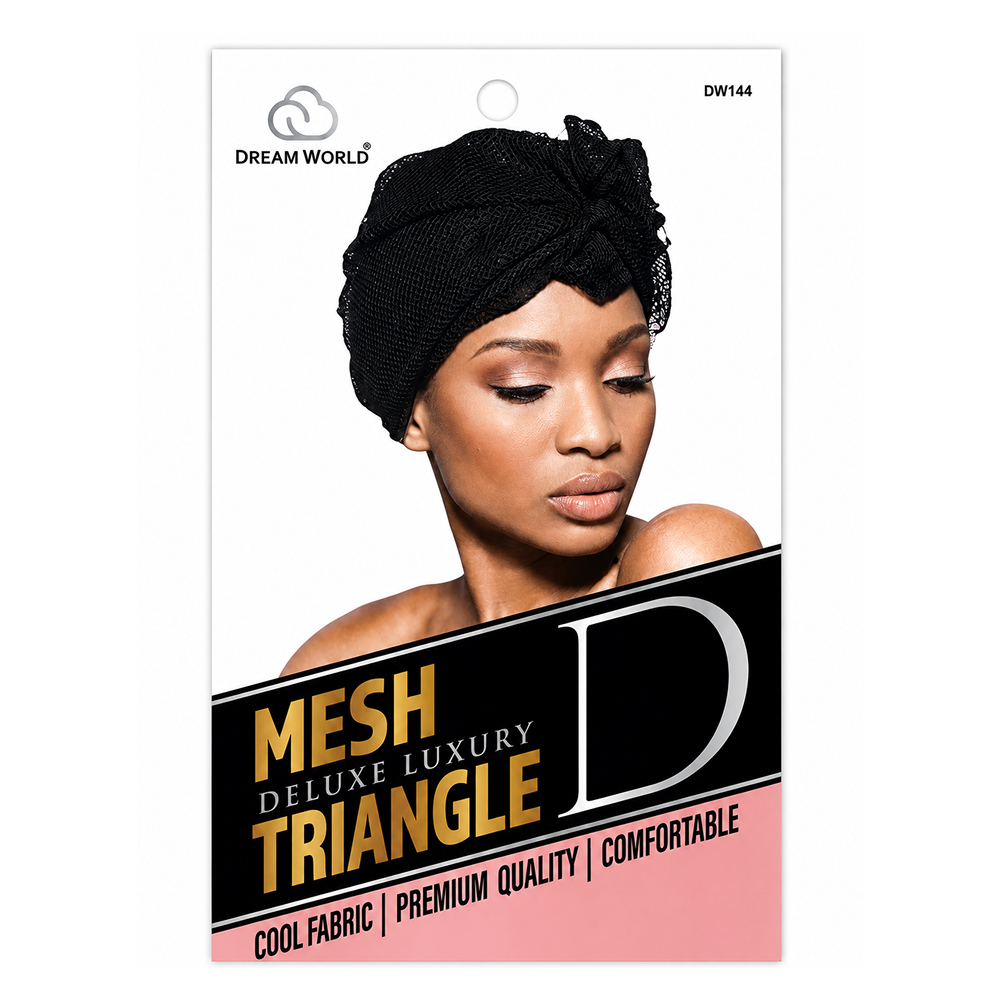 Dream World W-Mesh Wrap Firm & Thick Black