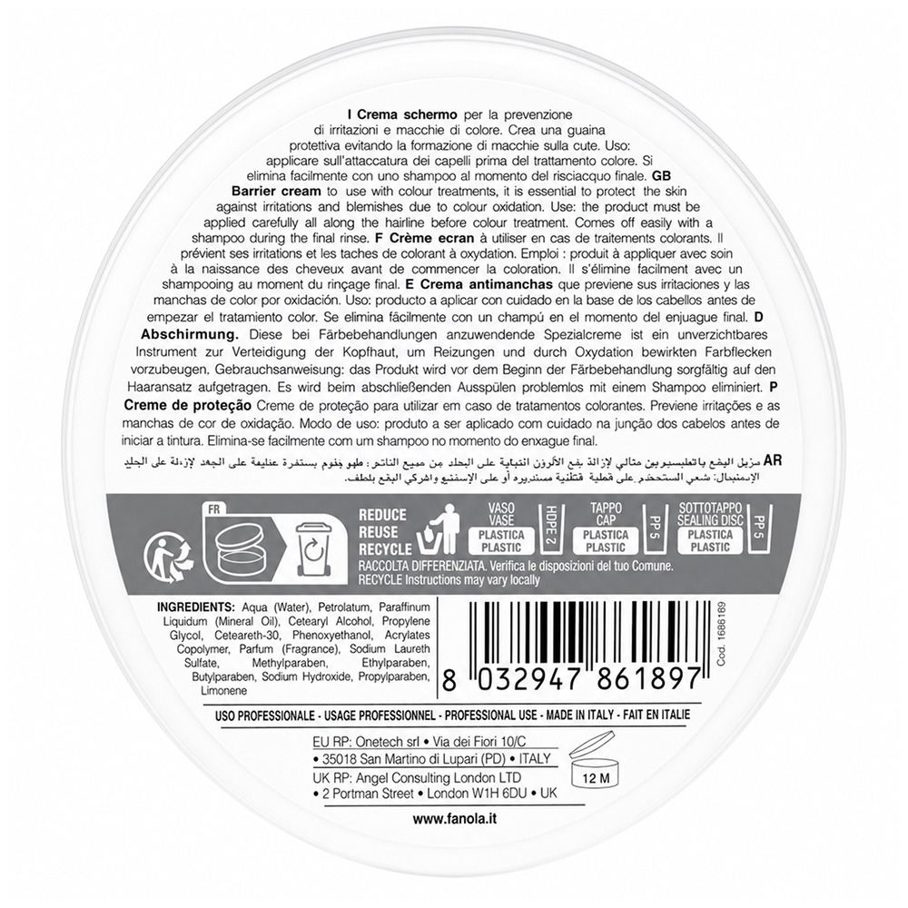 Fanola Barrier Cream 150ml-Barrier Cream-Aladin Beauty