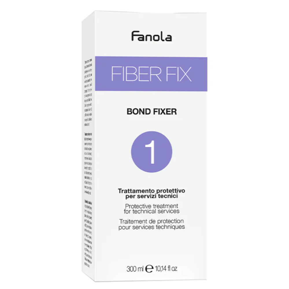 Fanola Fiber Fix Bond Fixer 1 Protective Treatment 300ml-Bond Repair Treatment-Aladin Beauty
