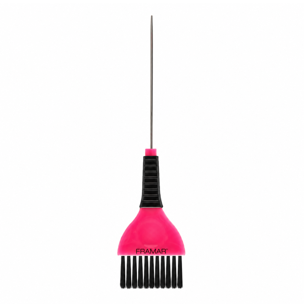 Framar Color Brush with Pin Tail Pink