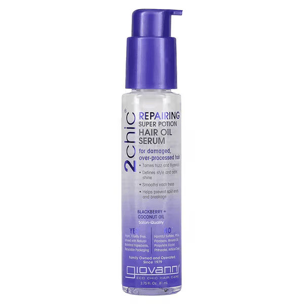 Giovanni 2chic Repairing Super Potion Hair Oil Serum 81ml-Hair Serum-Aladin Beauty