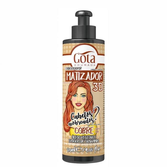Gota Dourada 3D Toner 120ml