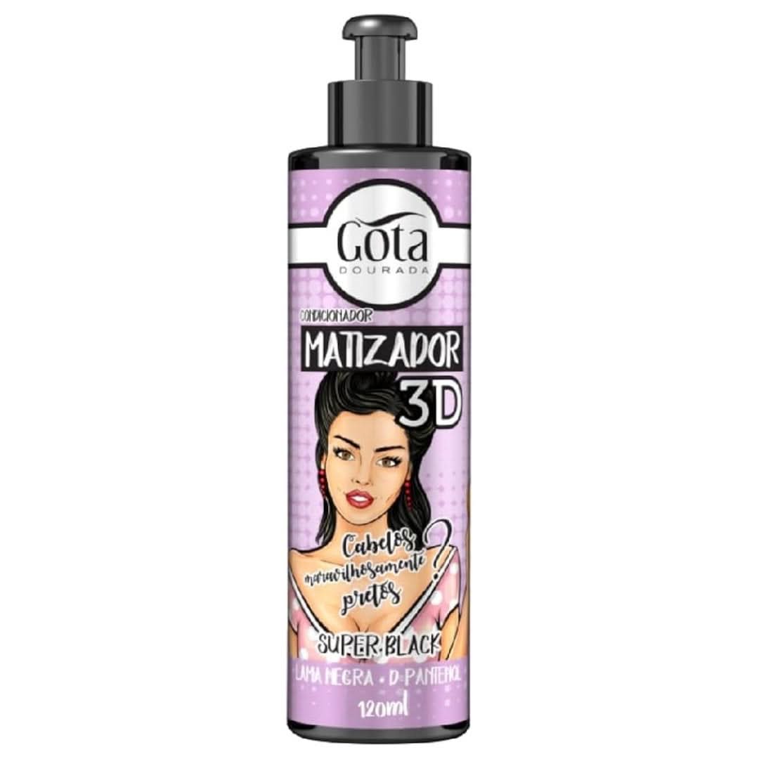 Gota Dourada 3D Toner 120ml