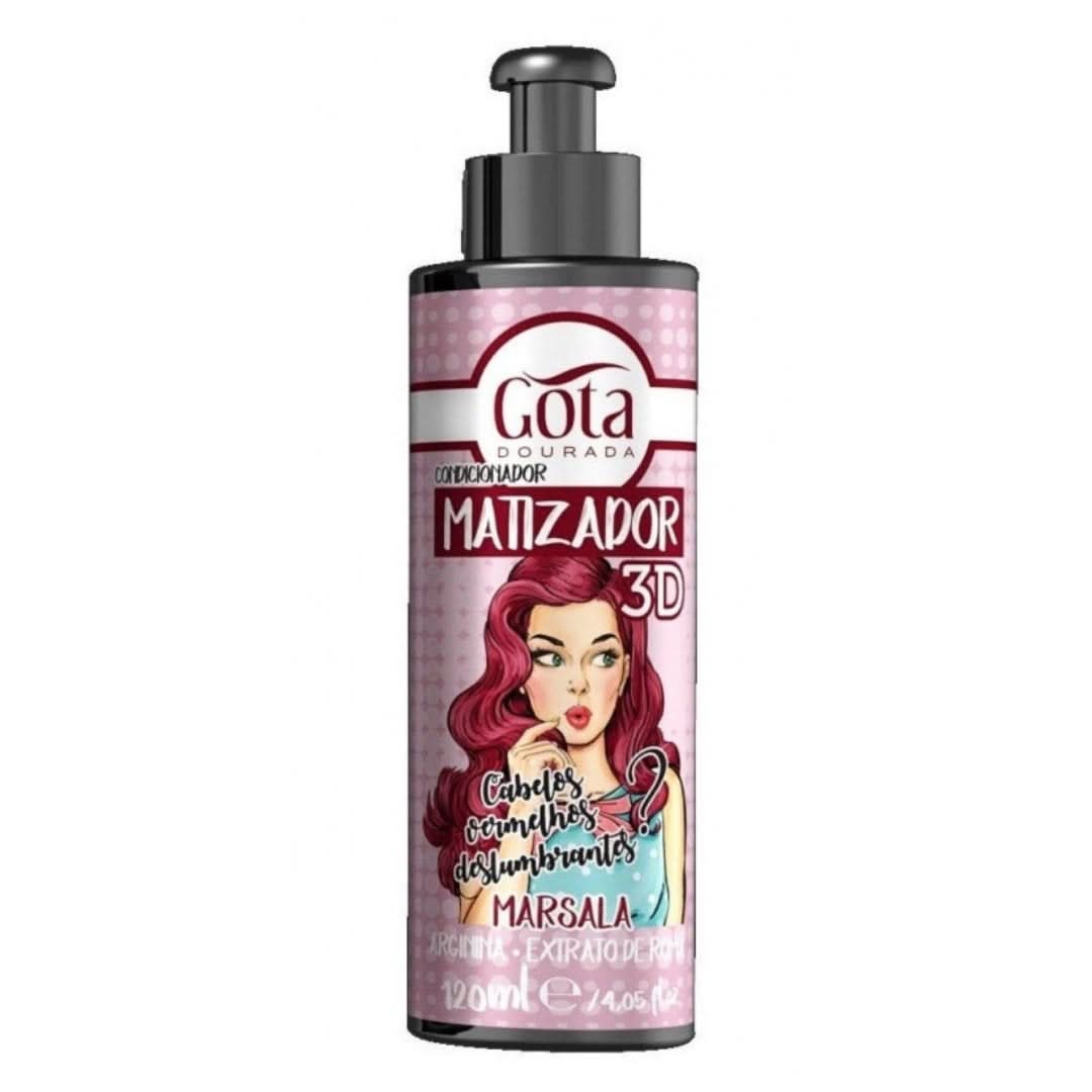 Gota Dourada 3D Toner 120ml