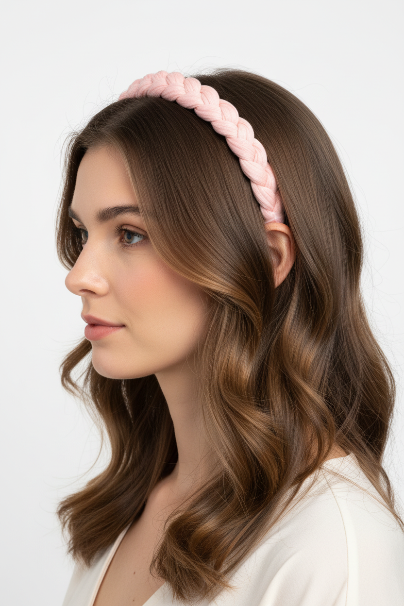 Invisibobble Hairhalo Eat, Pink, and Be Merry