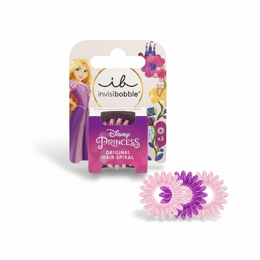 Invisibobble Kids Original Disney Rapunzel Strawberry 3 Pc