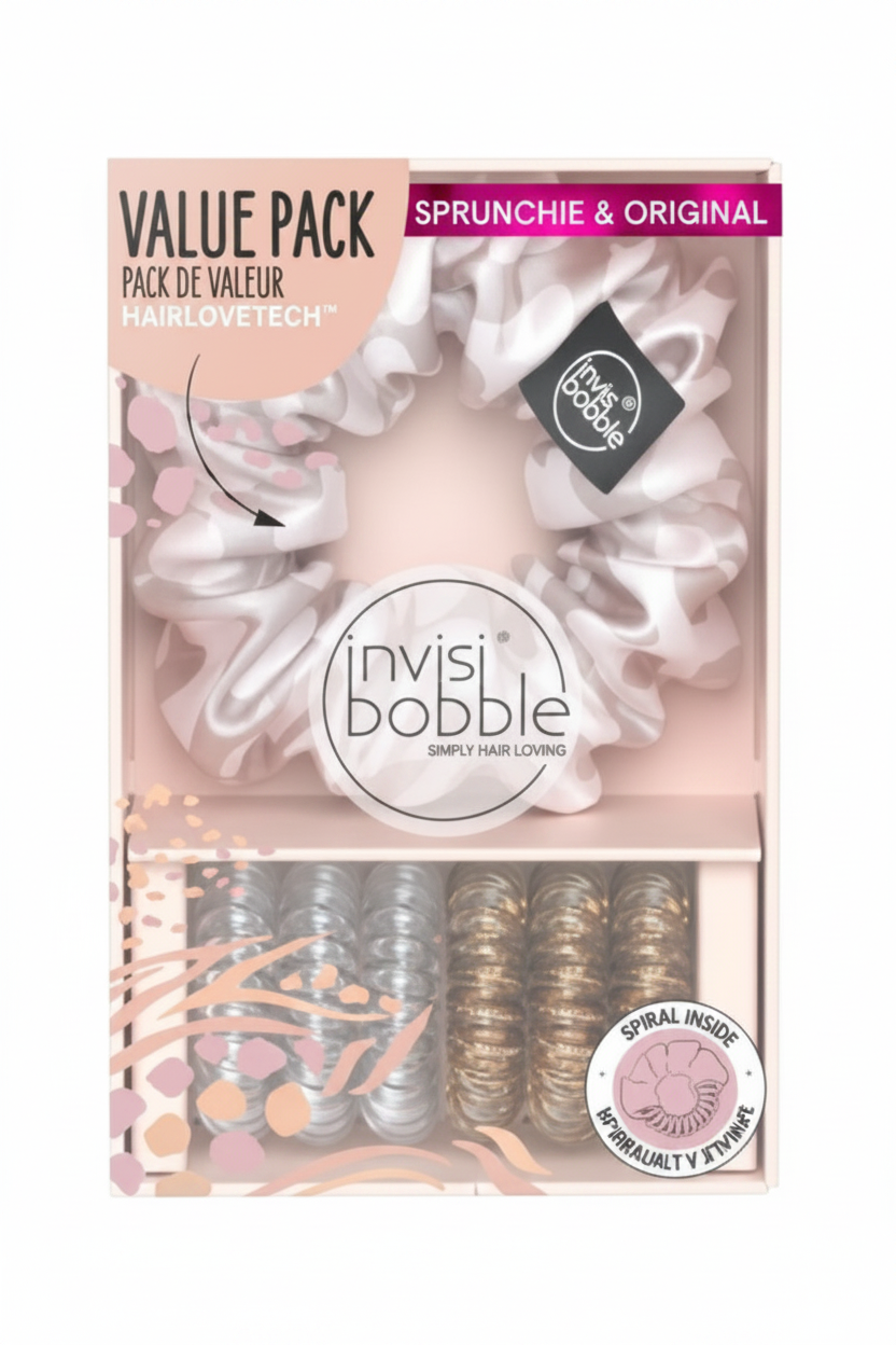 Invisibobble Mixed Urban Safari Duo Tamed Beauty Strawberry