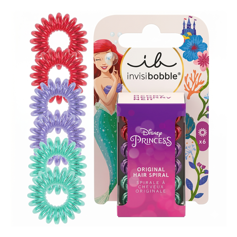 Invisibobble Ib Kids Original Disney Ariel 6 Pc