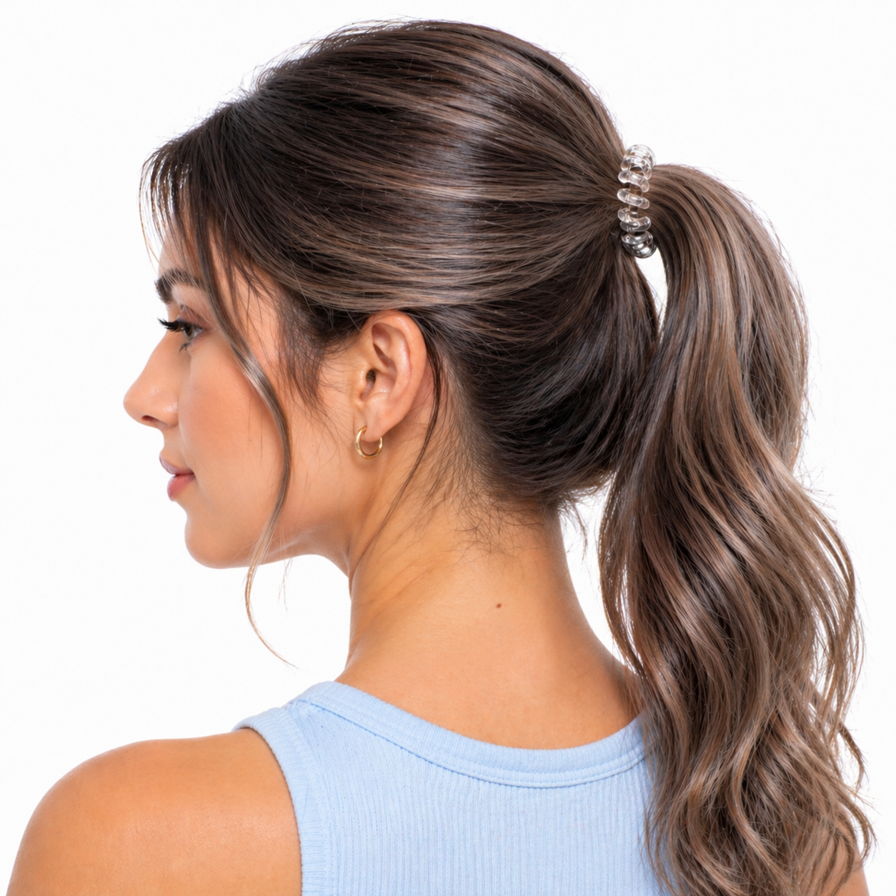 Invisibobble Volumizer Crystal Clear (1 Volumizer + 1 Original)