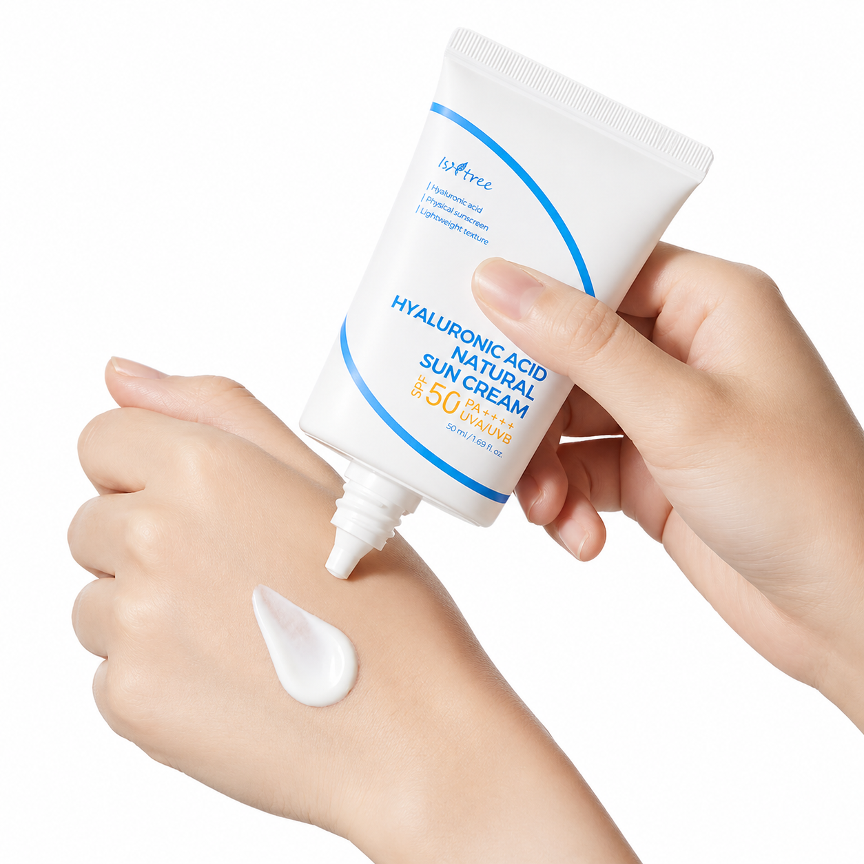 Isntree Hyaluronic Acid Natural Sun Cream SPF50+ PA++++ 50ml