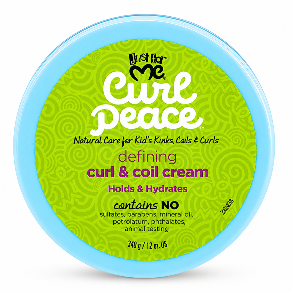 Just For Me Curl Peace Curl&Coil Cream 12oz-Styling Cream-Aladin Beauty