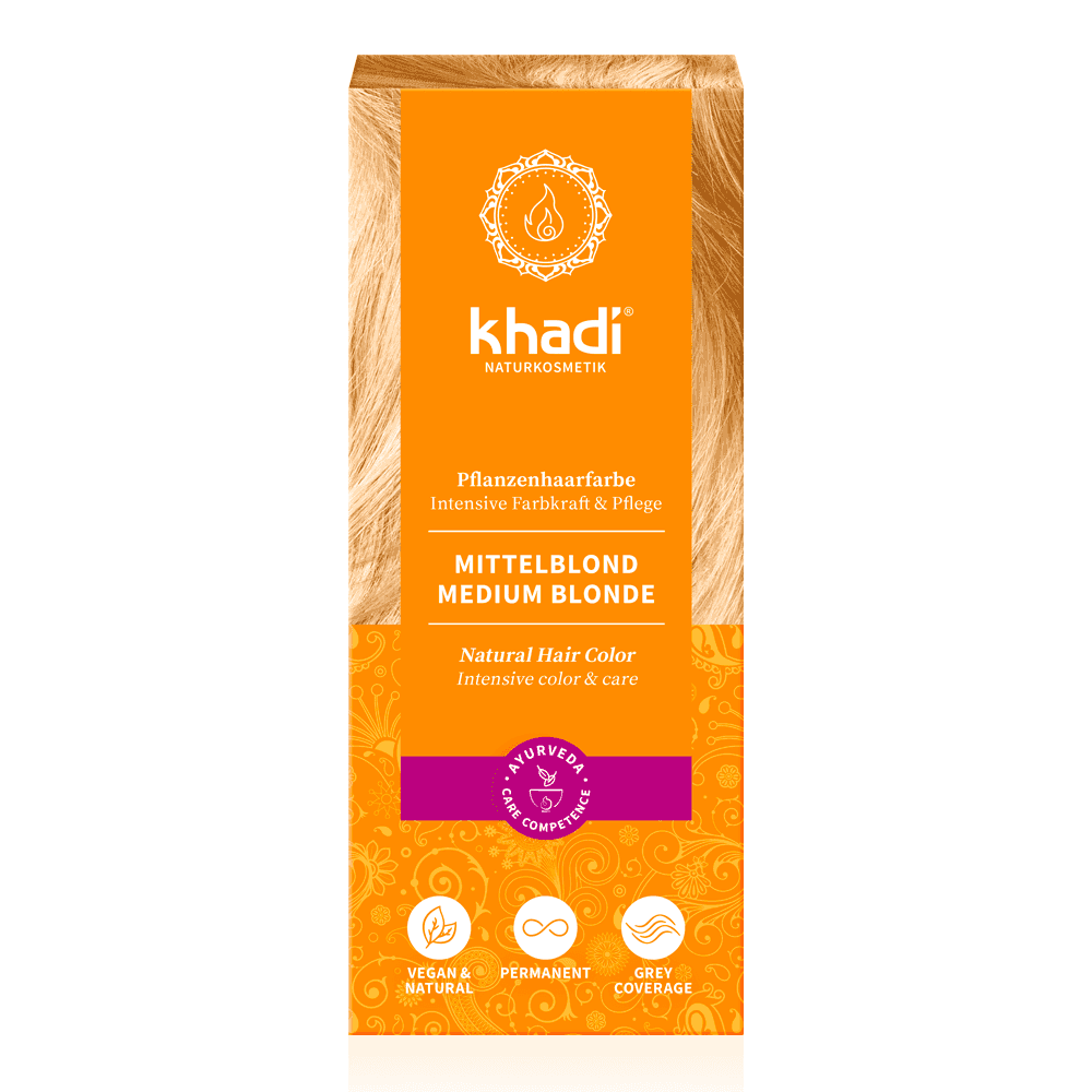Khadi Natural Henna Dye 100g-Hair Color-Aladin Beauty