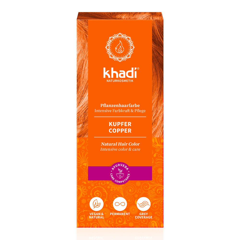 Khadi Natural Henna Dye 100g-Hair Color-Aladin Beauty
