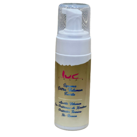 Luc Color Espuma Extra Volumen Fuerte 160ml-Volumizing Mousse-Aladin Beauty