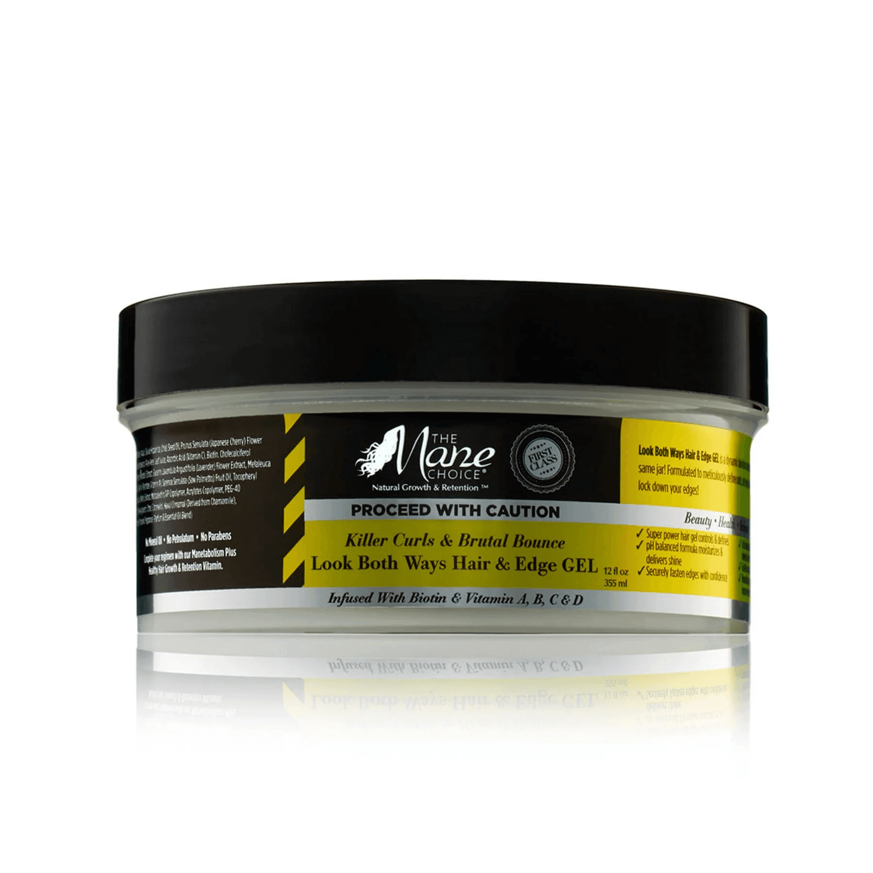 Mane Choice Caution! Killer Curls & Koils! Dualistic Gel 12oz - Aladin Beauty