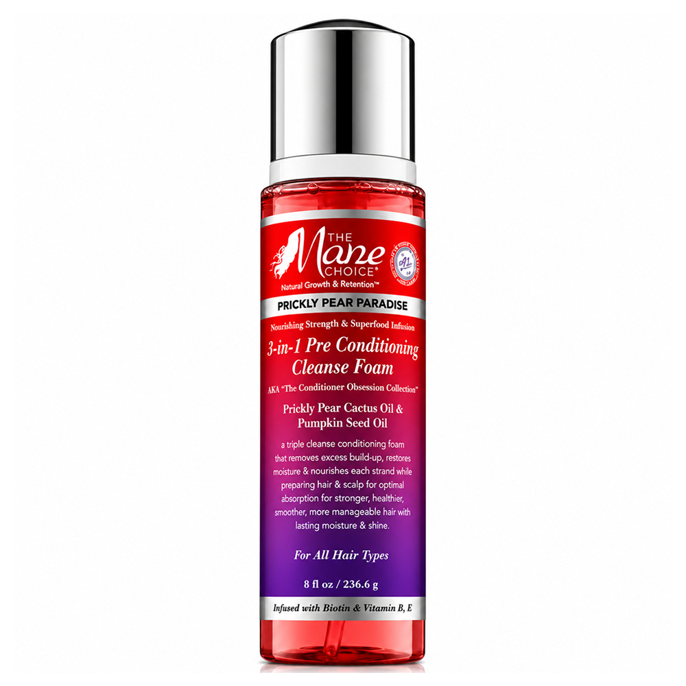 Mane Choice Prickly Pear Paradis No-Poo Conditioning Cleansing Foam 8oz