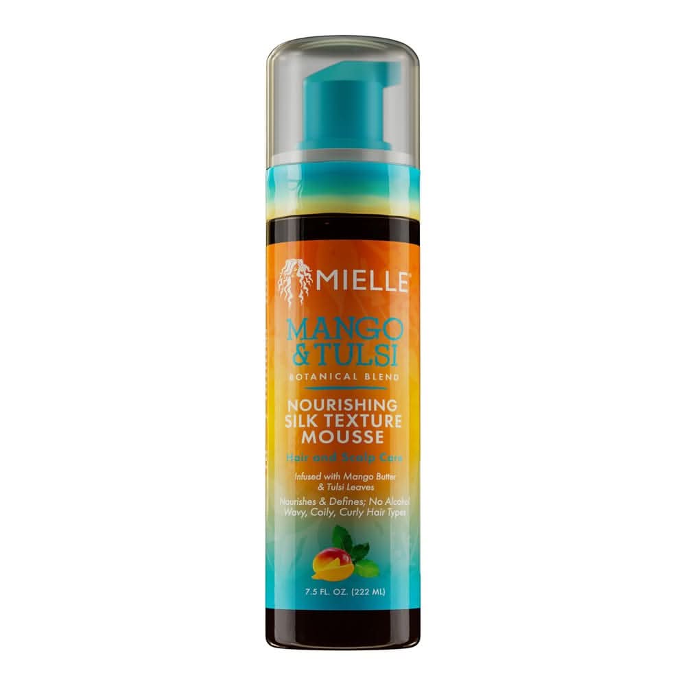 Mielle Mango & Tulsi Nourishing Silk Texture Mousse 222ml - Aladin Beauty