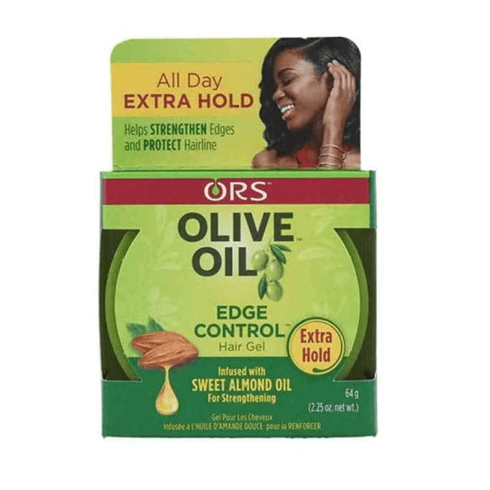 Ors Olive Oil Edge Control Hair Gel for Strengthening 2.25oz