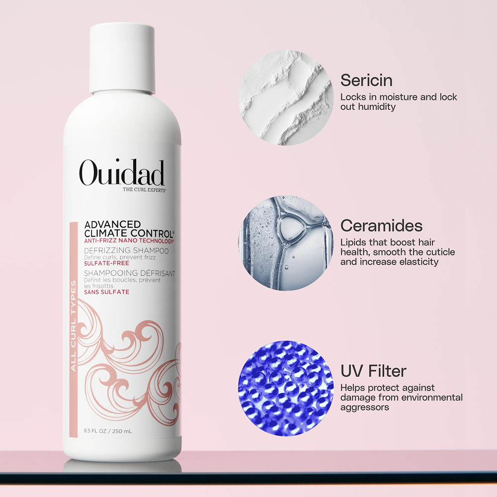 Ouidad Advanced Climate Control Defrizzing Shampoo-Defrizzing Shampoo-Aladin Beauty