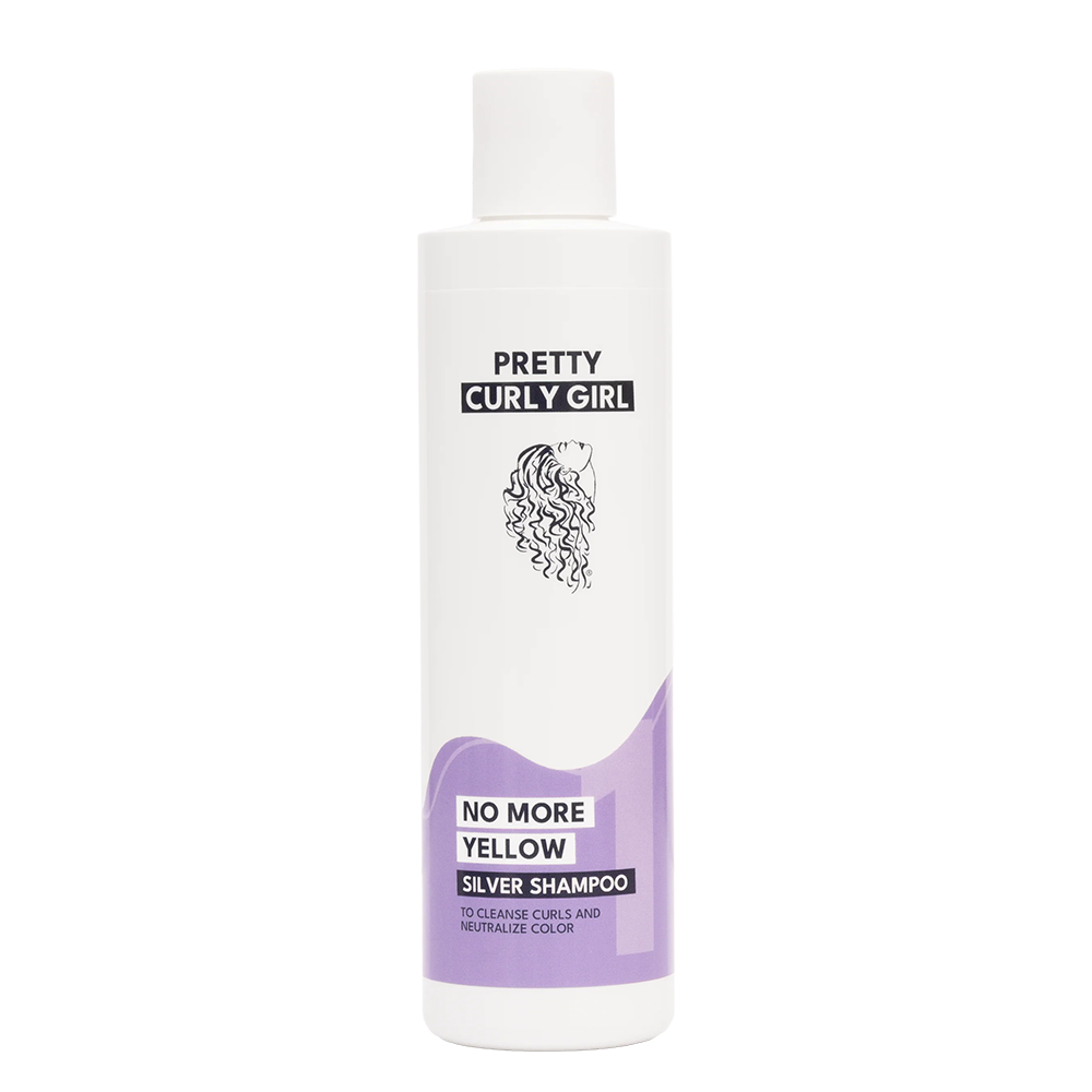 Pretty Curly Girl No More Yellow Silver Shampoo-Toning Shampoo-Aladin Beauty