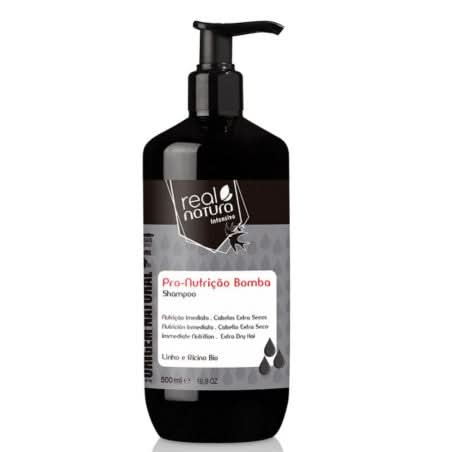 Real Natura Nutrition Bomb Pro Shampoo 500ml-Nourishing Shampoo-Aladin Beauty
