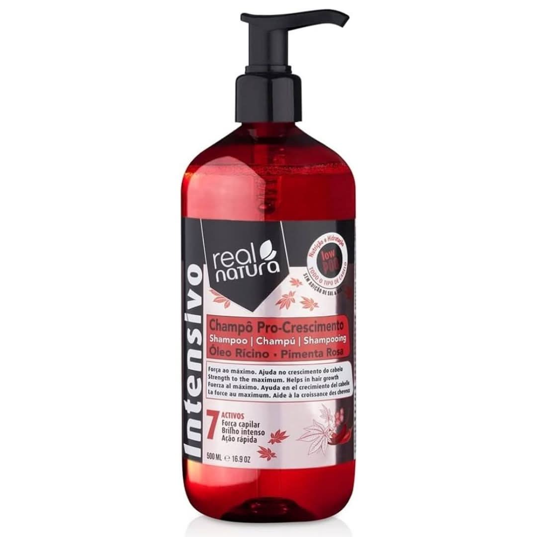 Real Natura Pro-Growth Shampoo 500ml