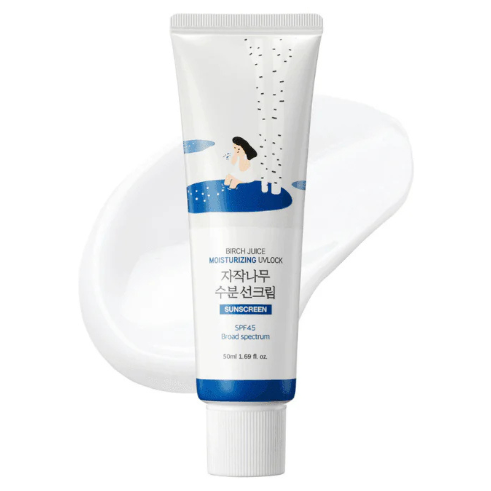 Round Lab Birch Juice Sun Cream 50ml-Sunscreen-Aladin Beauty