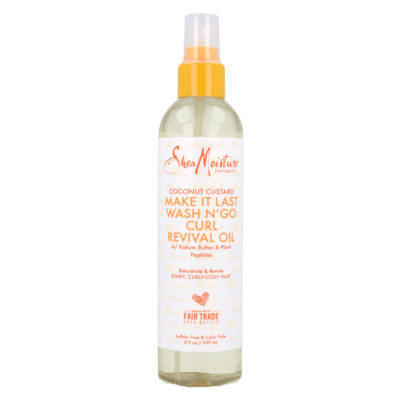 Shea Moisture Coconut Custard Wash N´Go Curl Revival Aceite 237ml - Aladin Beauty