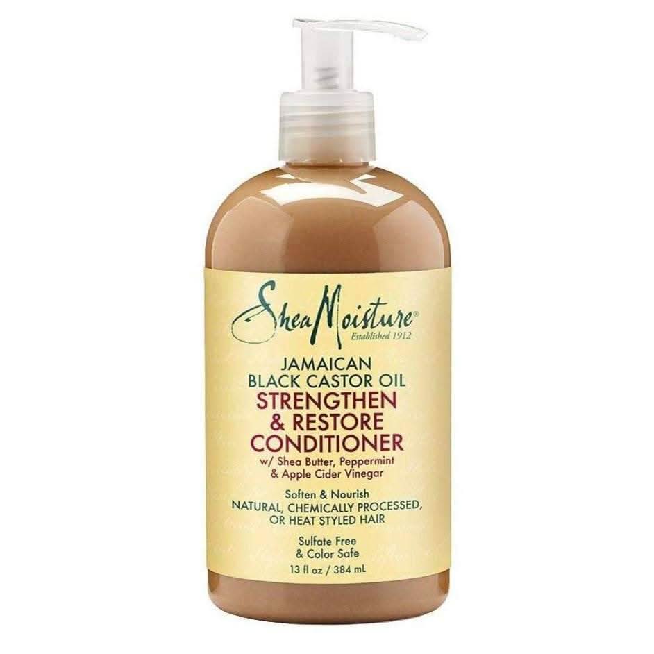 Shea Moisture Jamaican Black Castor Oil Strengthen & Restore Acondicionador 384ml - Aladin Beauty