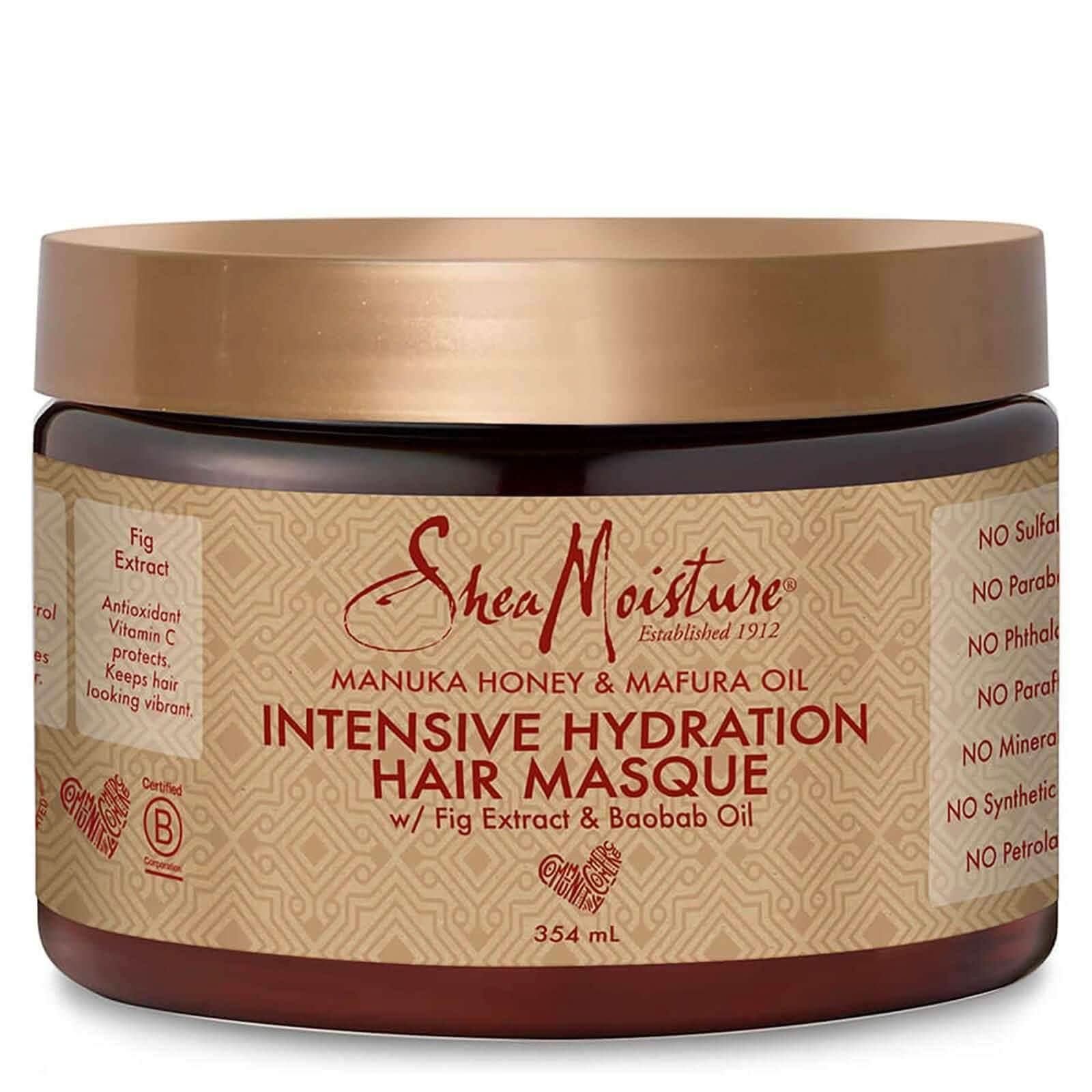 Shea Moisture Manuka Honey Mafura Oil Mascarilla 354ml - Aladin Beauty