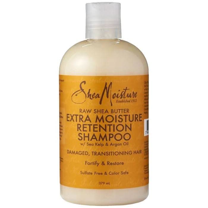 Shea Moisture Raw Shea Butter Moisture Retention Champú 384ml - Aladin Beauty