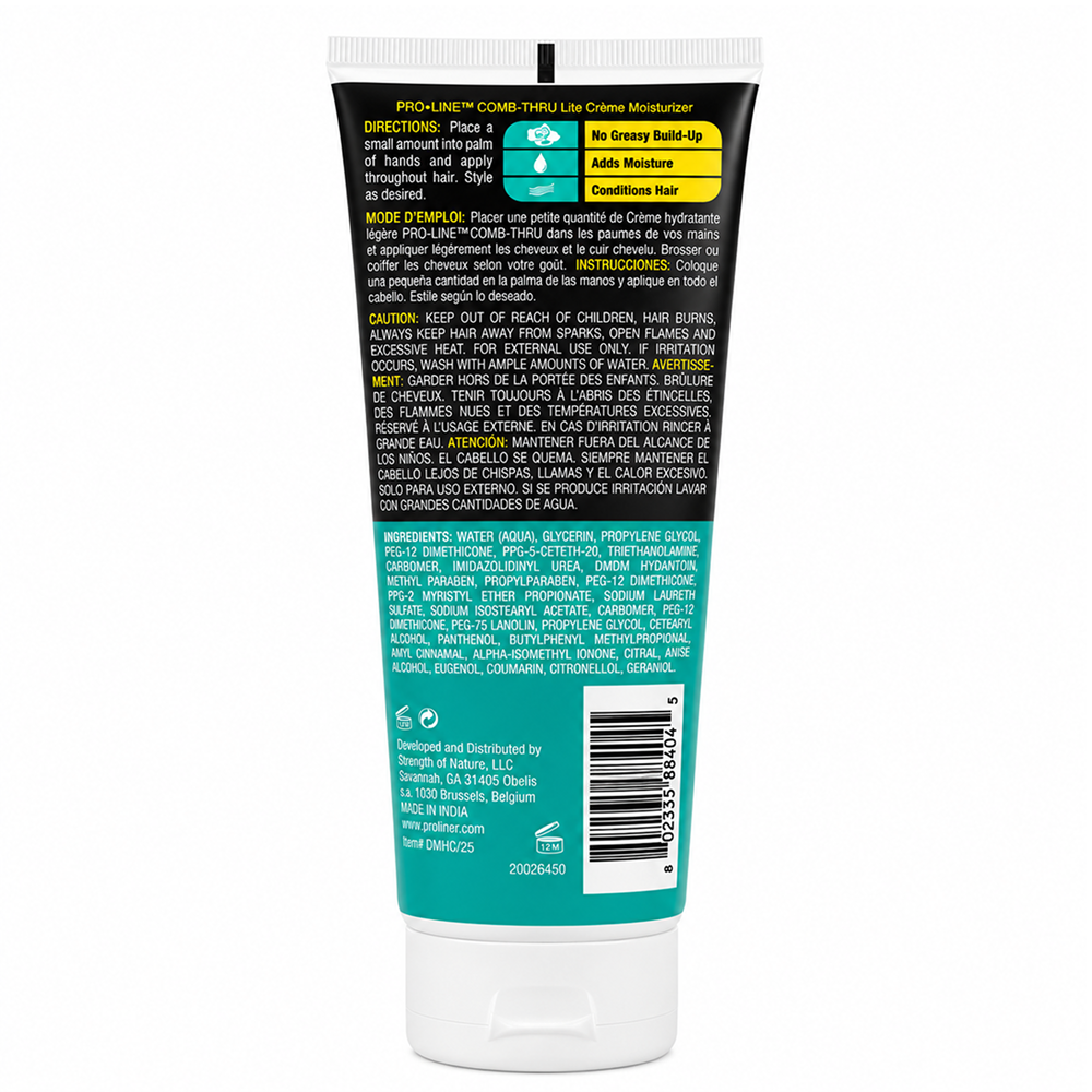 Pro-Line Comb Thru Lite Cream Moisturizer 4oz-All-Aladin Beauty