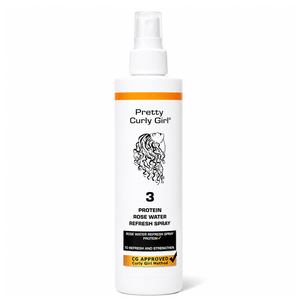 Pretty Curly Girl Protein Rose Water Refresh Spray 200ml