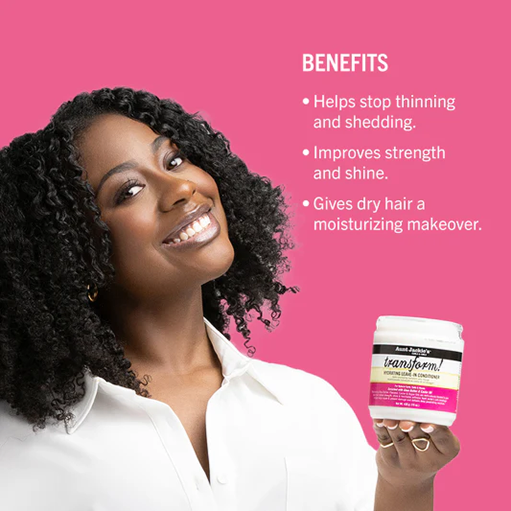 Aunt Jackie’s Transform! Hydrating Leave-In Conditioner 426g