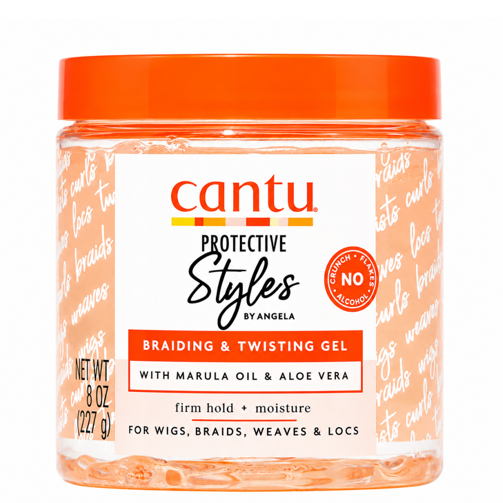 Cantu Protective Styles by Angela Braiding & Twisting Gel 227g