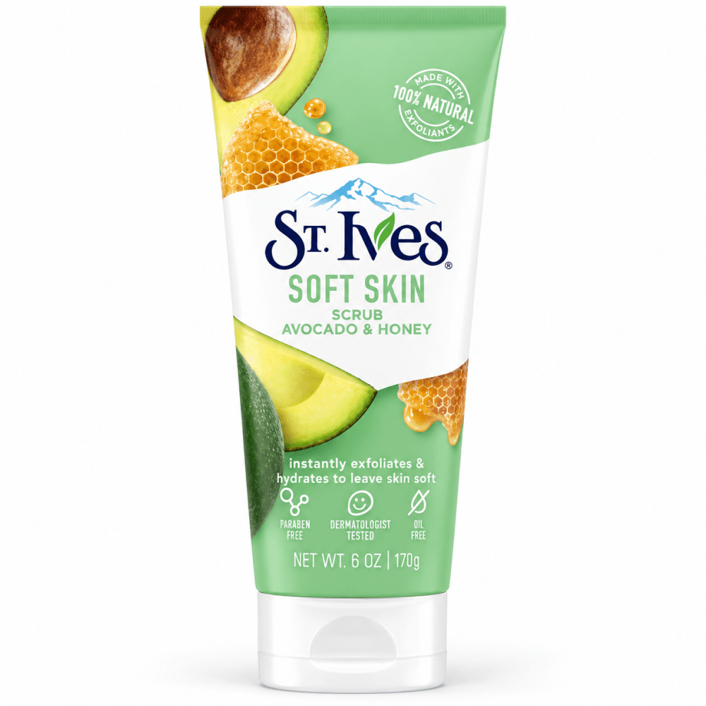 St. Ives Scrub Avocado + Honey 6oz